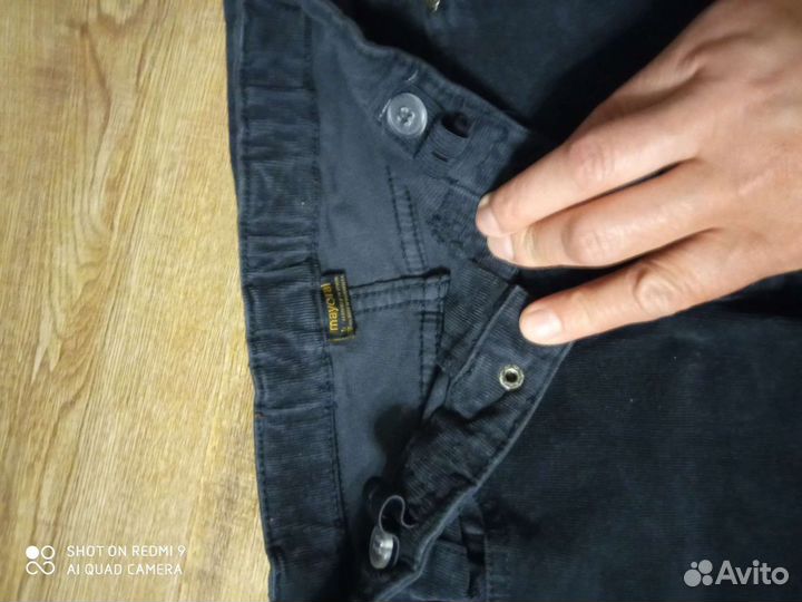 Брюки вельветовые для мальчика 110-116