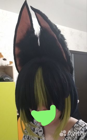 Парик Тигнари с ушками