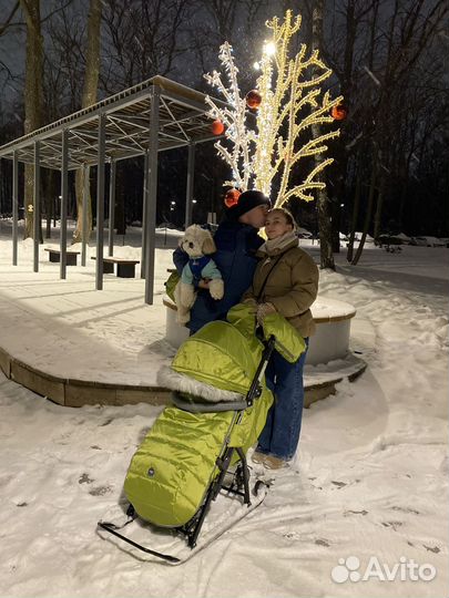 Санки коляска ника