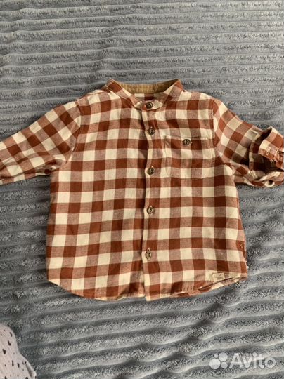 Рубашка zara на мальчика