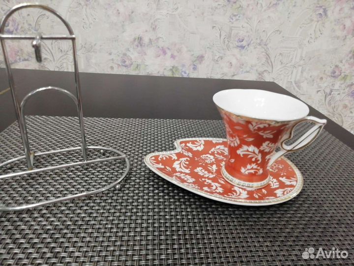 Кофейная пара фарфор