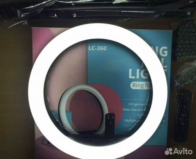 Кольцевая Лампа Для Фотосъемки 36 См