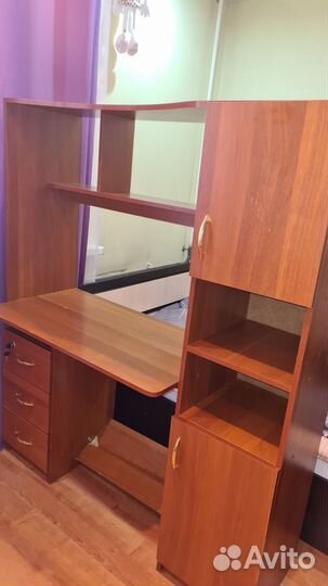 Компьютерный стол со шкафом бу