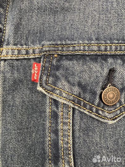 Джинсовая куртка мужская levis