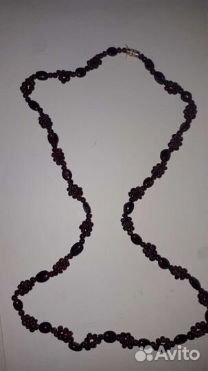 Бусы из граната СССР