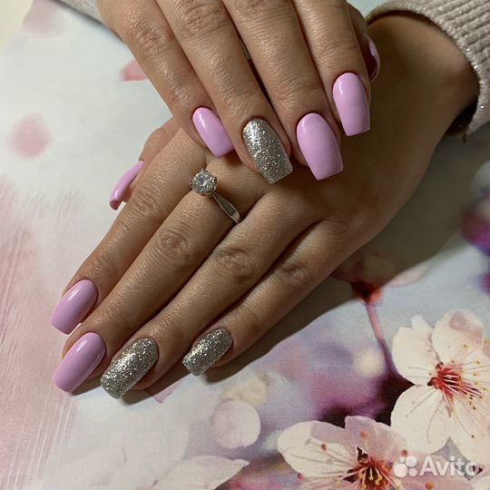 Маникюр с покрытием гель лак