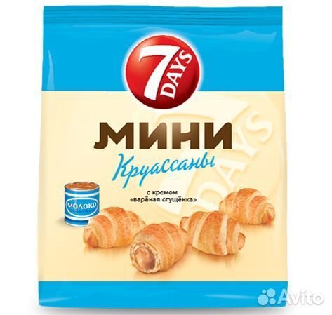 Круассан 7 Дейс (7Days) Мини Вареная Сгущенка 300г