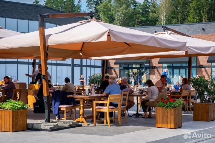 Большой уличный зонт 3*3 4*4 5*5