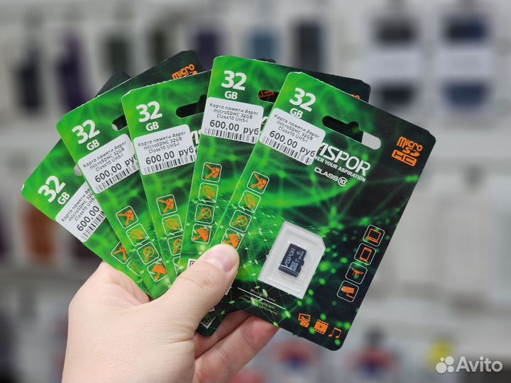 Карта памяти micro sd 32 гб