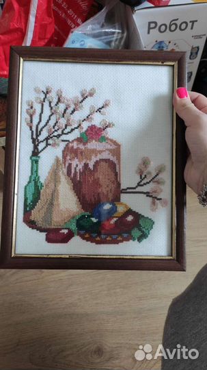 Пасхальная вышивка