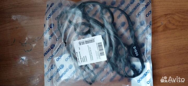 Прокладка клапанной крышки lacetti