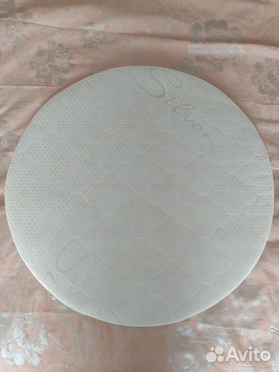 Круглый детский матрас