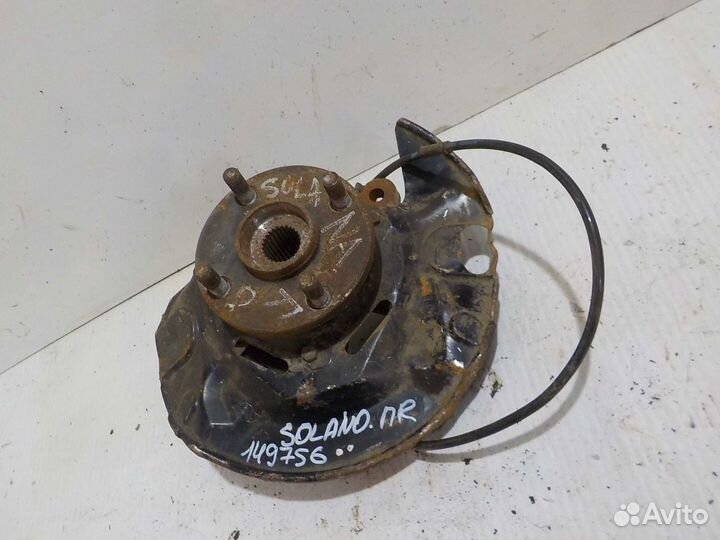 Кулак поворотный передний правый Lifan Solano