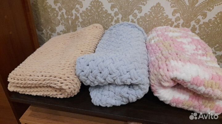 Плед ручной работы