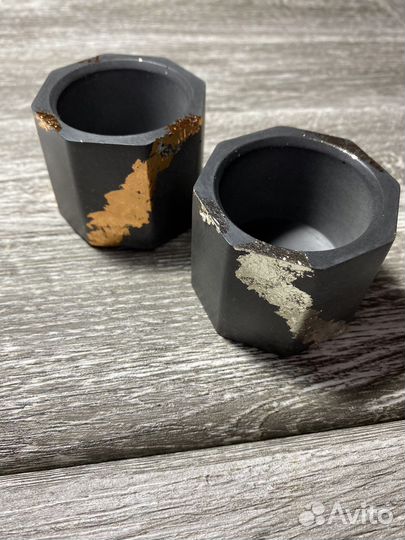 Кашпо из гипса