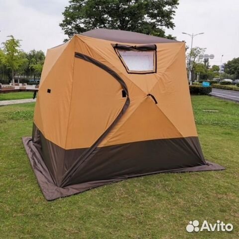 Зимняя палатка куб для рыбалки