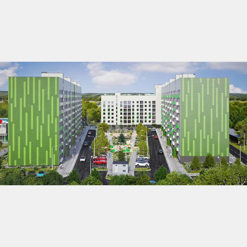 1-к. квартира, 34,7 м², 7/9 эт.