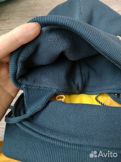 Демисезонные шапка и снуд на флисе