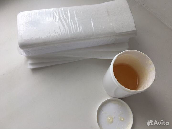 Сахарная паста и полоски для шугаринга