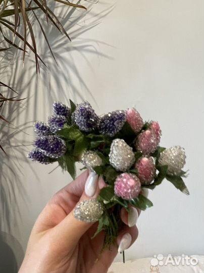 Декоративные цветы трава для рукоделия