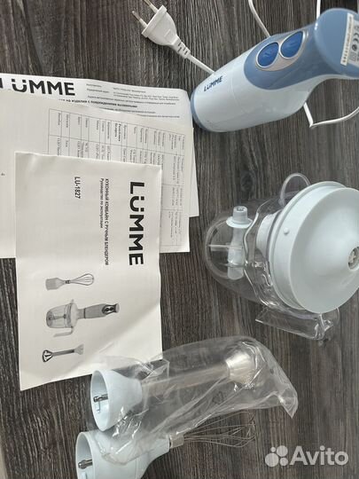 Lumme кухонный комбайн С ручным блендером