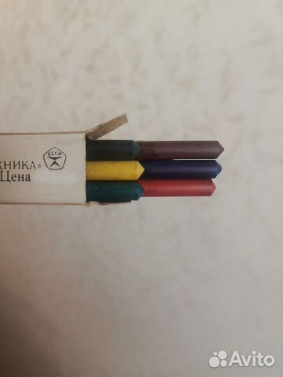 Художественные кисти, Мелки СССР, Набор чертежный