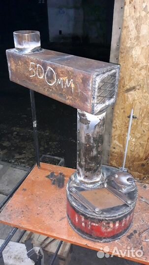 Печь на отработке