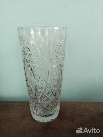 Ваза хрустальная большая СССР