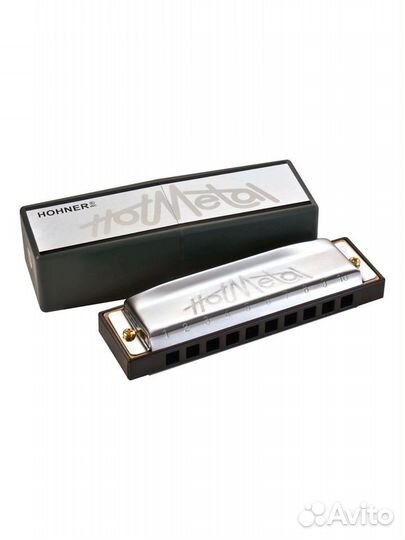 Губная гармоника диатоническая hohner Hot Metal C