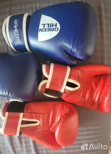 Боксерские перчатки green hill 6oz
