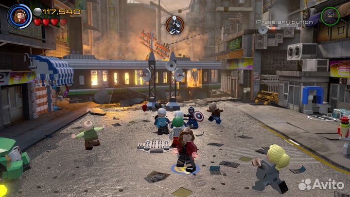 PS3 Lego Marvel Avengers (Мстители) б/у