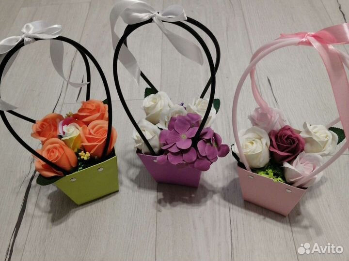 Букет из мыла