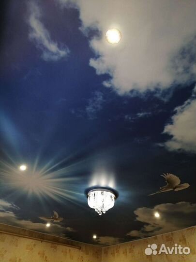 Натяжные потолки