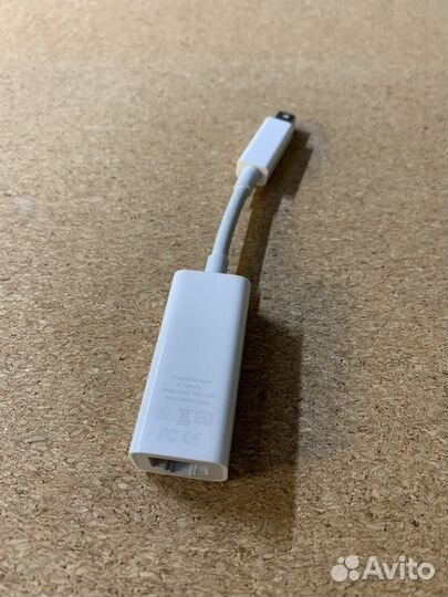 Оригинальный Apple Thunderbolt Gigabit Ethernet