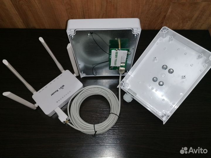 Комплект Интернет Антенна + Модем 4G Wi-Fi Роутер