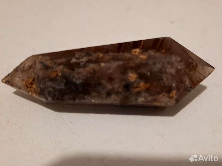 Рутиловый Кварц Волосатик Камень Кристалл