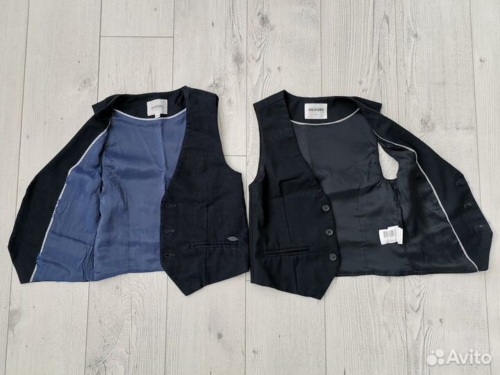 Жилетки школьные 3 штуки на рост 128 см