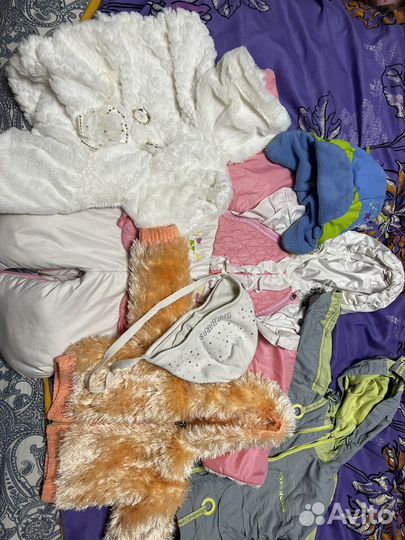 Вещи пакетом на девочку 6-12 месяцев