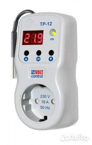 Температурное реле тр-12 (10 см)