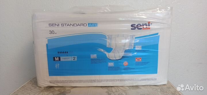 Подгузники для взрослых seni M 2