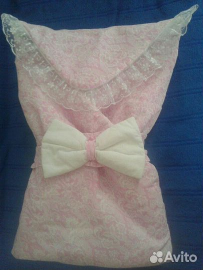 Одеяло-конверт на выписку (весна/осень)