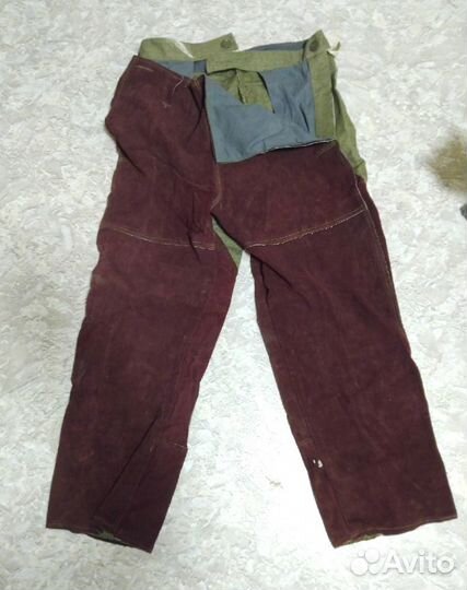 Спецодежда для сварщика, брюки, куртка, верхонки