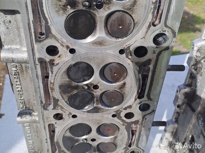 Головка блока цилиндров. Мерседес 400cdi., OM628