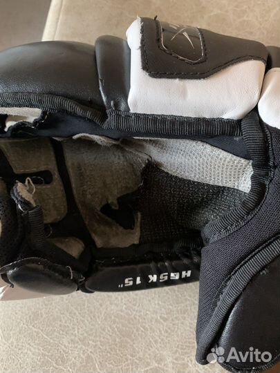 Краги хоккейные размер 15