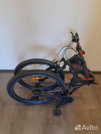 Велосипед горный складной stels pilot,26,рама 17,5