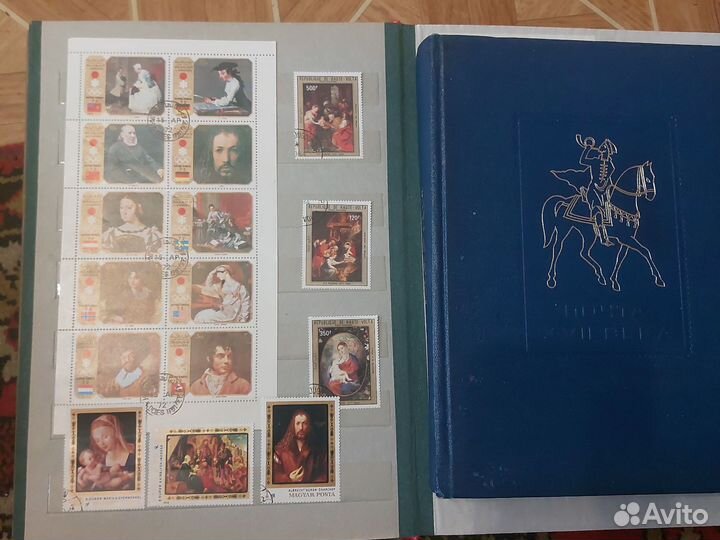 Почтовые марки.Европа.Африка.Искусство.Живопись