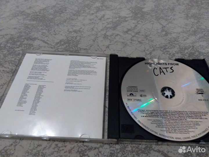 Highlights from Cats