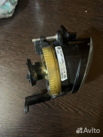 Туманка volkswagen polo