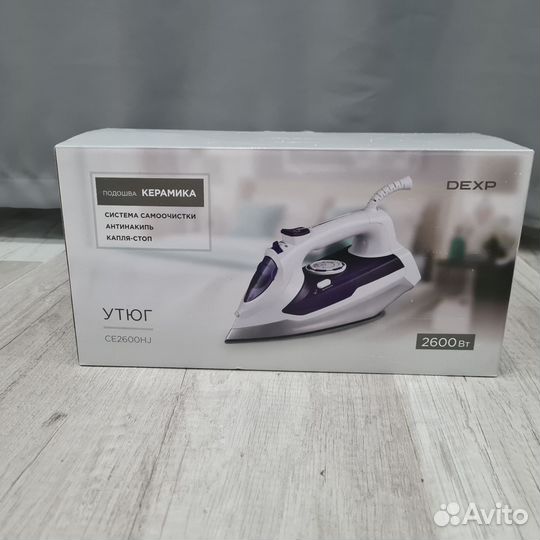 Утюг dexp новый