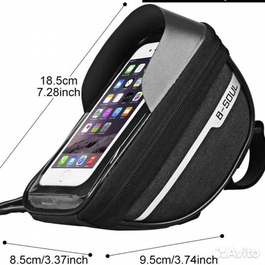 Сумка держатель для телефона на руль